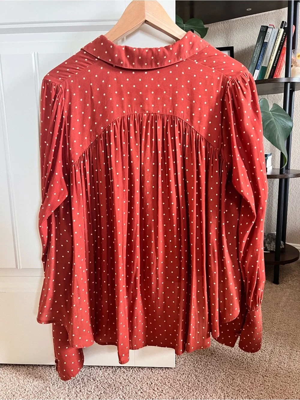 Free People Polka Dot Blouse